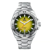 Tutima M2 Seven Seas S orologio automatico quadrante giallo dégradé bracciale acciaio lunetta girevole 50 ATM 6155-10