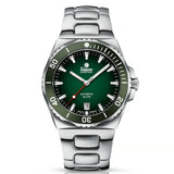 Tutima M2 Seven Seas S orologio automatico quadrante verde dégradé lunetta ceramica bracciale acciaio 50 ATM 6156-06