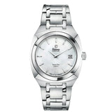 Tutima Saxon One Lady S orologio donna quadrante madreperla bianco, cassa e bracciale acciaio con datario 6702-01