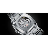 Tutima Saxon One M vista fondello trasparente con movimento Cal. Tutima 330 e rotore con sigillo oro 18kt 6121-05