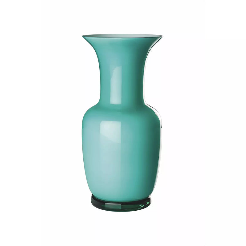 Vaso Venini Opalino Verde Menta Medio 36 cm 706.22