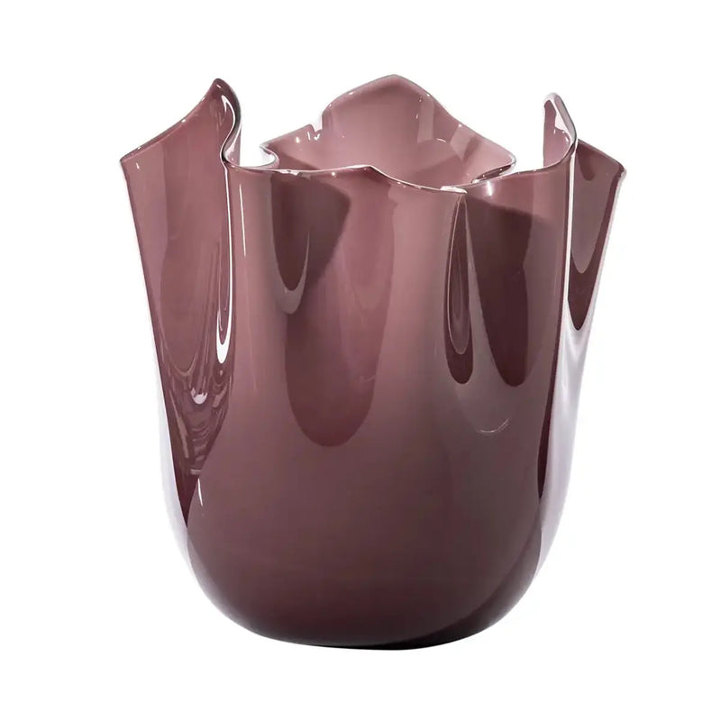Vaso Venini Fazzoletto Viola Ametista