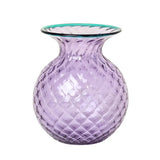 Vaso Venini Balloton Fiori Pesca Medio 21,3 Cm 100.39