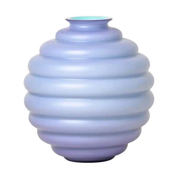 Vaso Venini Deco Lilla Menta Sabbiato Medio 24,5 cm 707.07