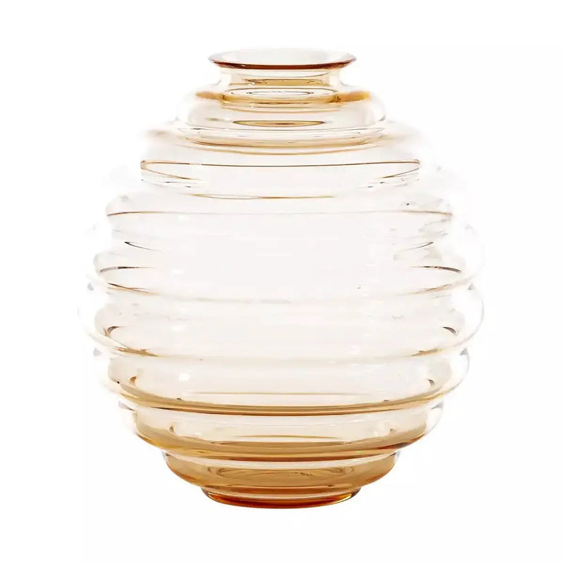 Vaso Venini Deco Trasparente Pesca Medio 24,5 cm 707.07