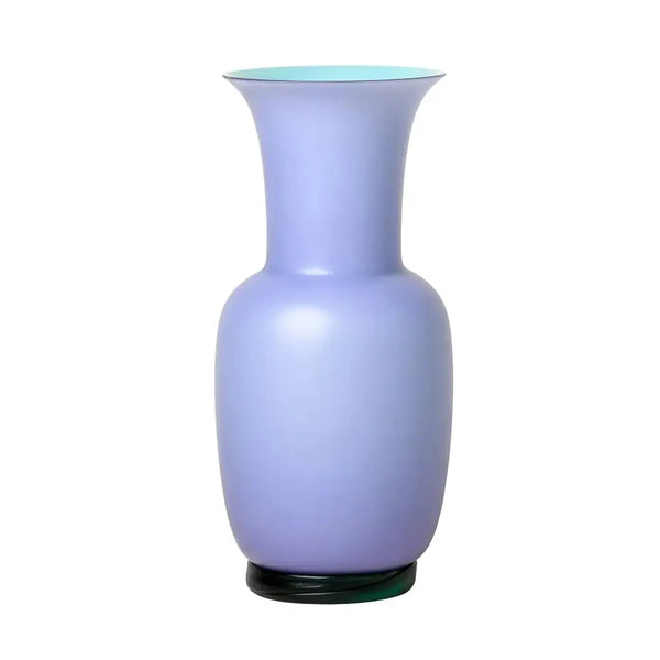 Vaso Venini Opalino Lilla Menta Sabbiato Piccolo 30 cm 706.38