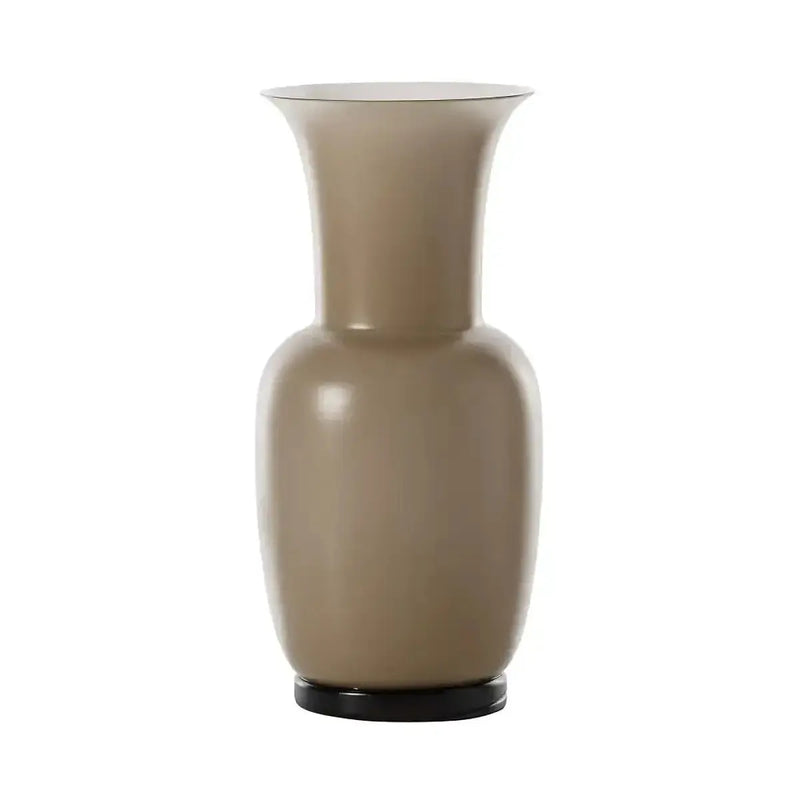 Vaso Venini Opalino Moka 42 cm Sabbiato 706.24