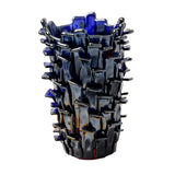 Vaso Venini Ritagli 552.00 Vigna color blu interno rosso 552.00 ZA/RV