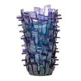 Vaso Venini Ritagli Lilla Menta Edizione Limitata
