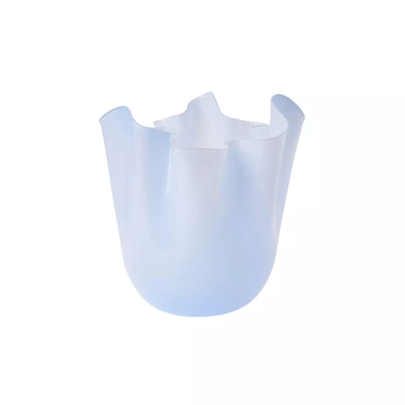 Vaso Venini Fazzoletto Iceberg Sabbiato Piccolo 13,5 cm 700.04 Variante