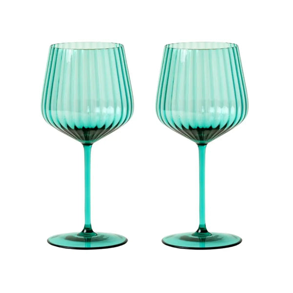 Venini Calici Vino Verde Menta 343.26