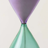 Venini Clessidra Lilla Menta Dettaglio
