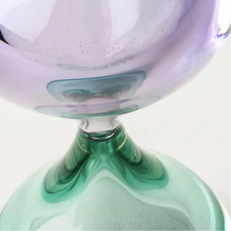 Venini Clessidra Sommersa Lilla Menta