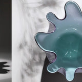 Vaso Venini Fazzoletto Lilla Menta dettaglio interno