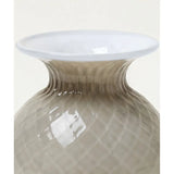 Vaso Venini Balloton Fiori Snow dettaglio colori e tecnica