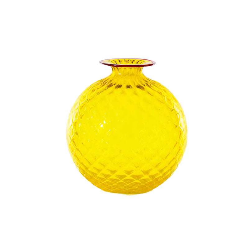 Vaso Venini Balloton Giallo Piccolo 16,5 cm 100.16