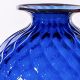 Vaso Venini Balloton Vigna dettaglio tecnica matelassé