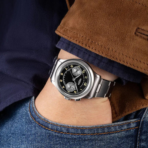 Vulcain Monopusher Heritage Black and White Edizione Limitata