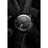 Vulcain Nautical Heritage Full Black quadrante nero con scala decompressione e cinturino pelle nero bagnato 101952SA08.BAR101