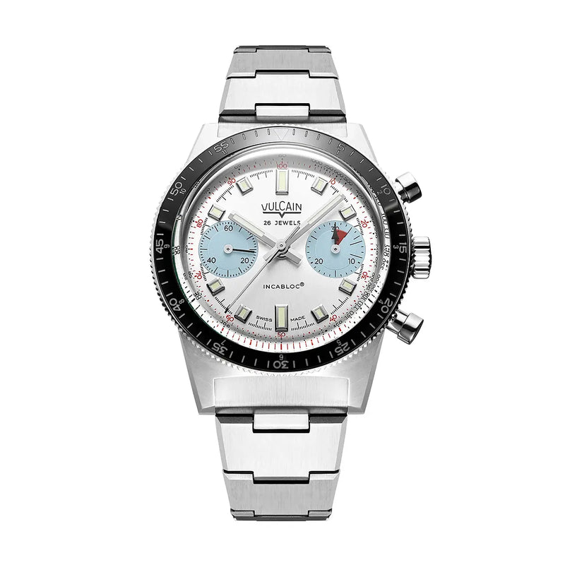 Orologio Vulcain Skindiver Chronograph Azzurro 590176BL7.BHM286