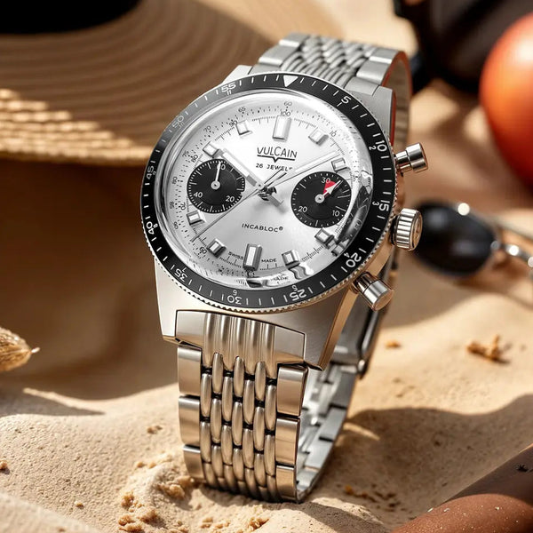 Vulcain Skindiver Chronograph Panda 590176A57.BHM287 ambientato