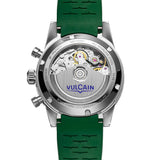 Orologio Vulcain Skindiver Chronograph Verde 590176BK7.BAR253 fondello