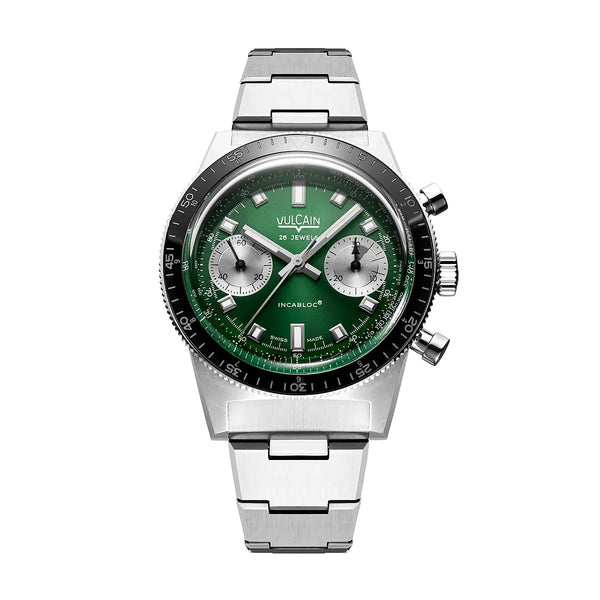 Orologio Vulcain Skindiver Chronograph Verde 590176BK7.BHM286