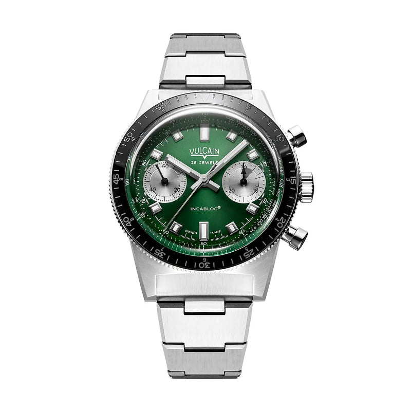 Orologio Vulcain Skindiver Chronograph Verde 590176BK7.BHM286