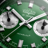Orologio Vulcain Skindiver Chronograph Verde 590176BK7.BAR253 quadrante