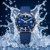 Vulcain Skindiver Nautique GMT Blu Ed Limitata 680174A57.BAR200 ambientato