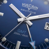 Orologio Vulcain Skindiver Nautique GMT Blu Ed Limitata quadrante 680174A57.BAR200