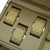 Wolf 1834 Earth Double dettaglio interno cuscinetti sospesi in seta jacquard riciclata con motivo signature 190441