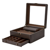 Wolf Scatola Porta Orologi Earth Stand Box aperta