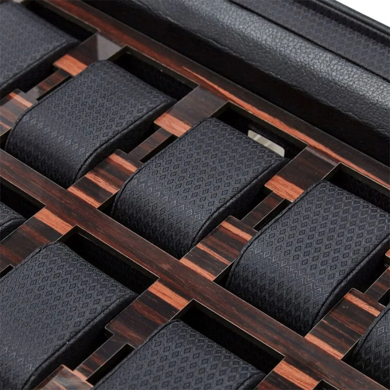 Wolf Porta Orologi Roadster da 10 Pezzi con cassetto cuscinetti interni