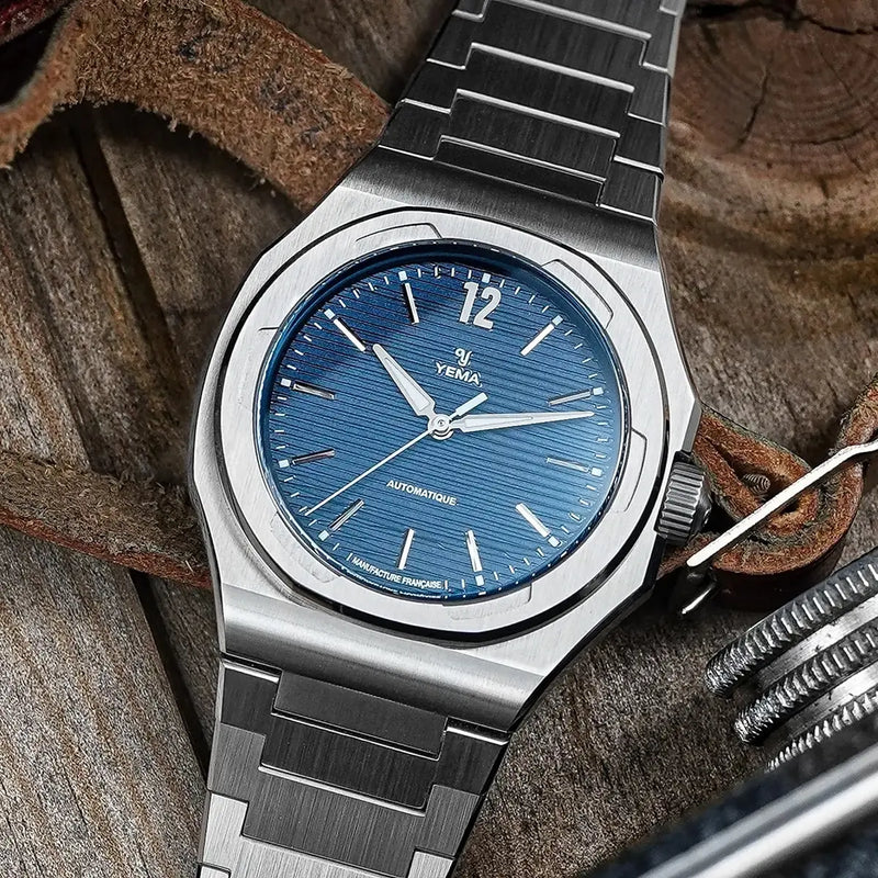 Yema Wristmaster Slim CMM.20 Blu Limited Edition 76.24.05.SN.M