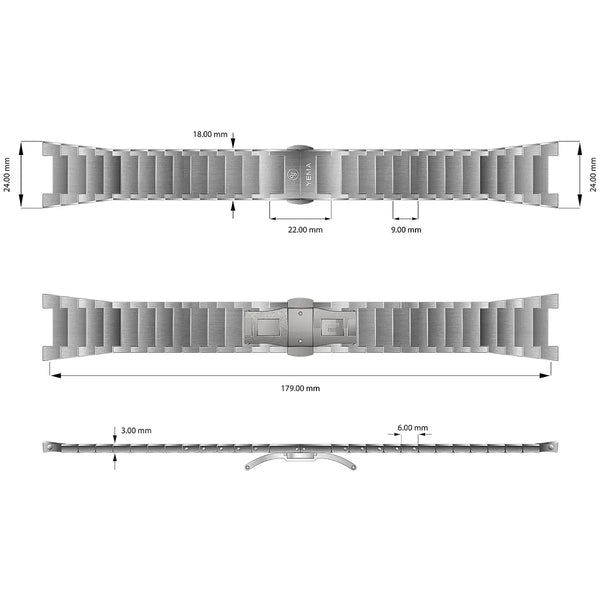 Yema Bracciale Acciaio Wristmaster