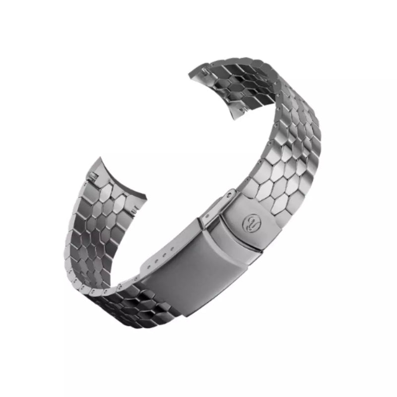 Yema Bracciale Squame Acciaio 19 mm