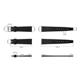 Yema Cinturino Pelle Vintage Grana Nero 20mm misure
