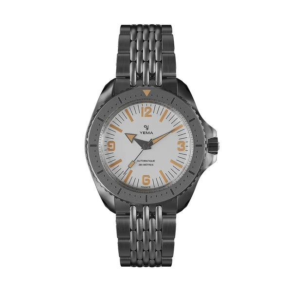 Orologio Yema Diver Bianco YDIV25-BMS