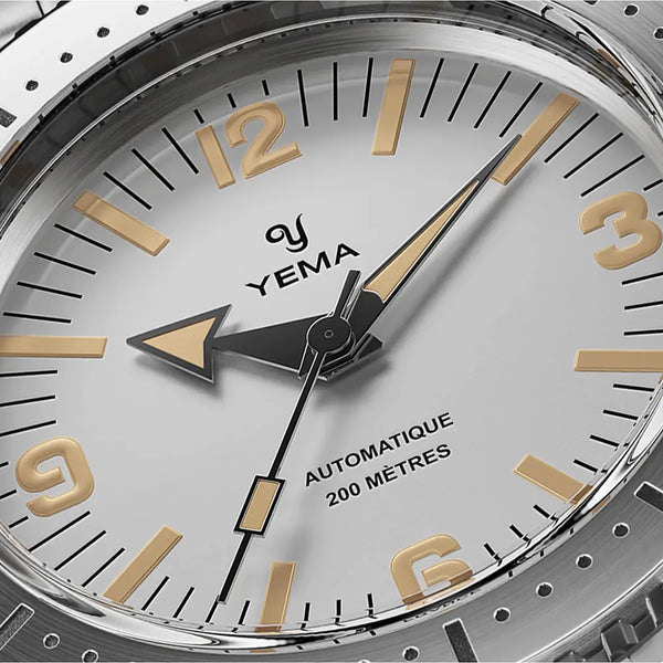 Yema Diver Bianco YDIV25-BMS freccione quadrante