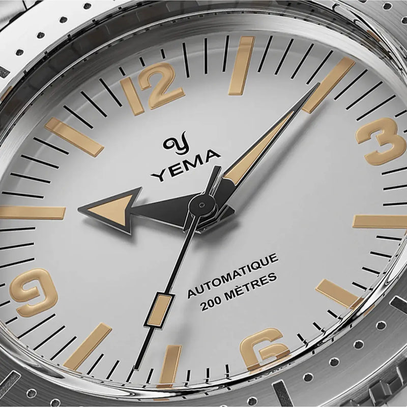 Yema Diver Bianco YDIV25-BMS freccione quadrante