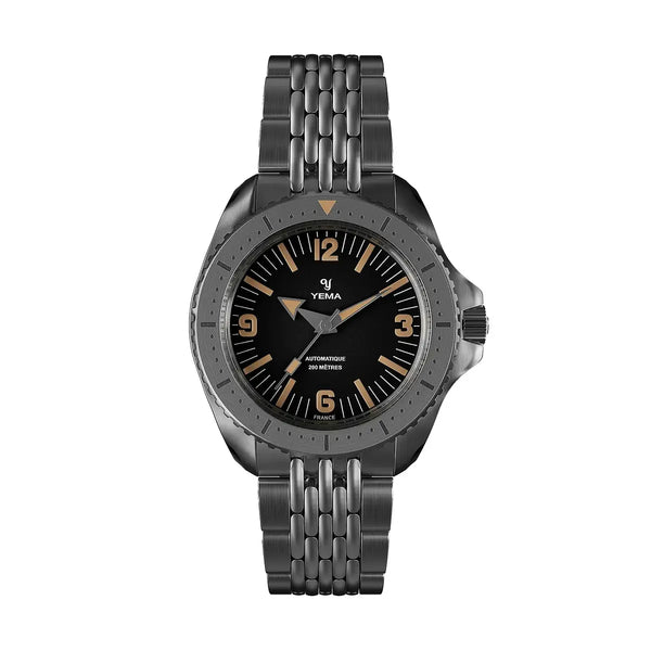 Orologio Yema Diver Nero YDIV25-AMS