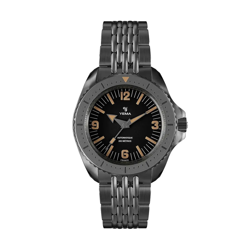 Orologio Yema Diver Nero YDIV25-AMS