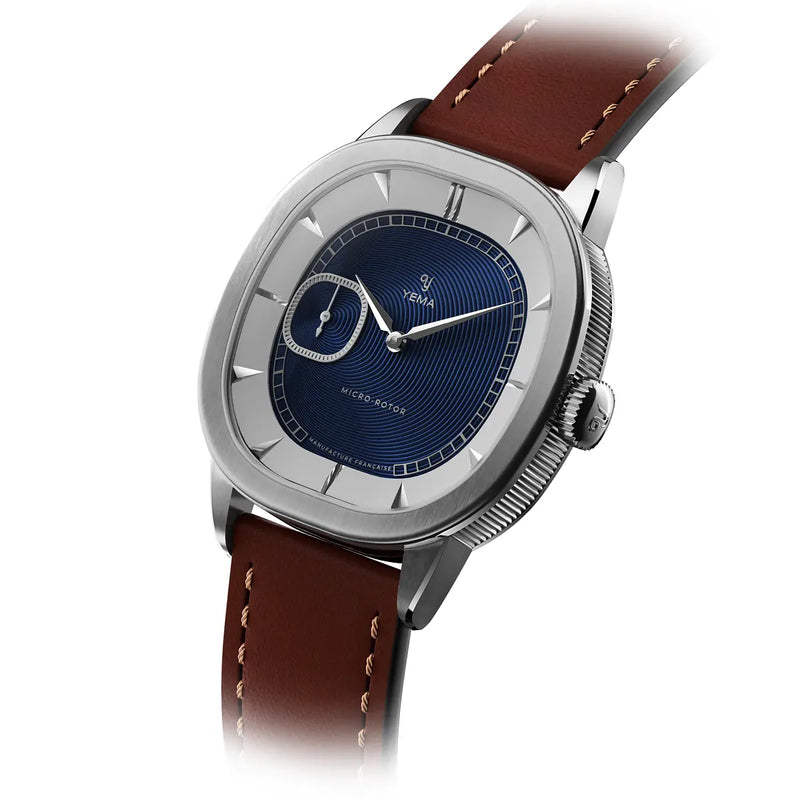 Orologio Yema Granvelle Blu CMM.29 70.25.29.05.SN.L8