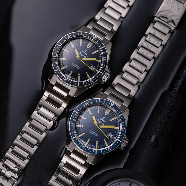 Yema Navygraf Heritage Blu YNAV25-GM
