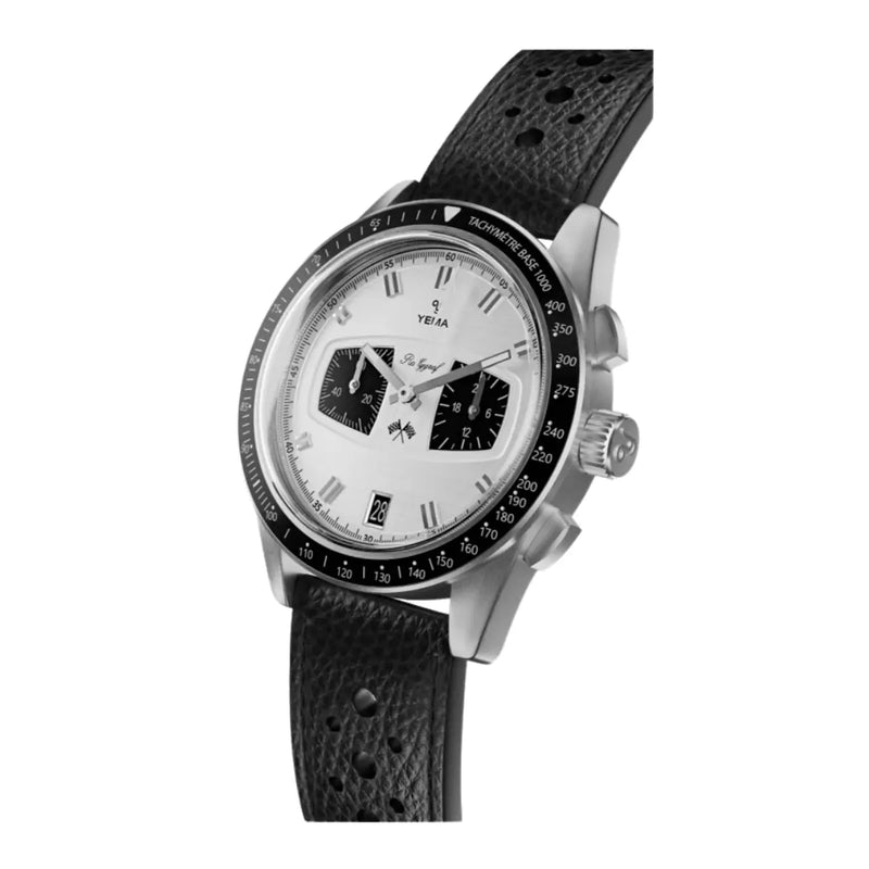 Orologio Yema Rallygraf Panda II Bianco YMHF1584-BA