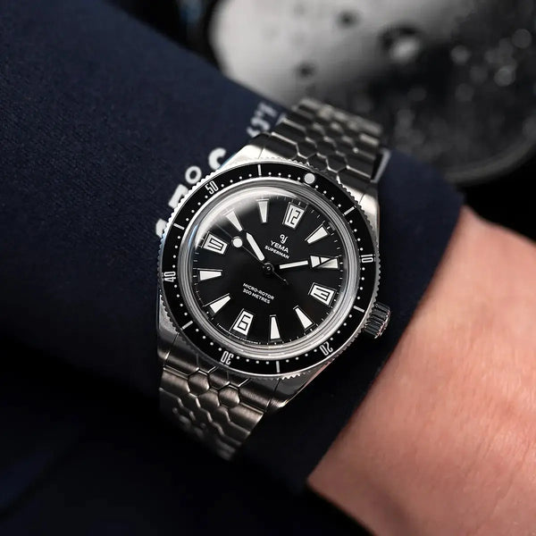 Yema Skin Diver CMM.20 Nero 12.25.20.66.SN.M3 indossato