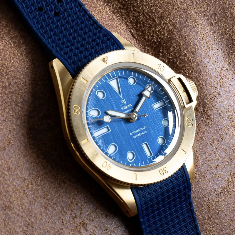 Yema Superman Bronze Blu CMM.10 Limited Edition quadrante