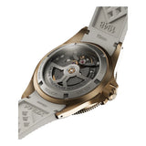 Yema Superman Bronze CMM.10 vista fondello vetro zaffiro calibro Manufacture Morteau 10 cassa bronzo 17.26.10.37.ZN.U7
