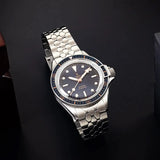 Orologio Yema Superman Gilt CMM.10 Blu 39 mm ambientato